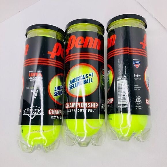 Penn America's Best Selling Bundle of 3 Tennis Balls - Picture 3 of 5